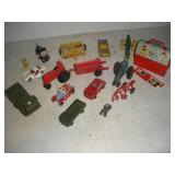 Vintage Plastic Toy Cars & Trucks