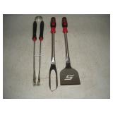 Snap-On 3pc BBQ Utensil Set  NIB