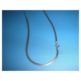 Sterling Silver Necklace  28 inches long