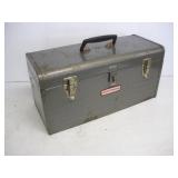 Craftsman Metal Toolbox  20x9x10 inches