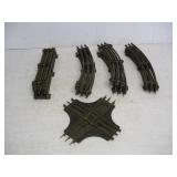 Vintage Marx 0/07 Gauge Toy Train Tracks