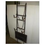 Vintage Sun-Telegraph Pole Ladder Section