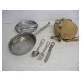 US Military Mess Kit w/Canteen