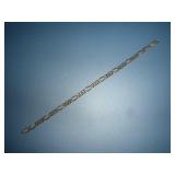 Sterling Silver Bracelet  7 inches long