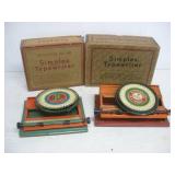 (2) Vintage Simplex Typewriters