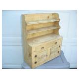 Vintage Wolverine Metal Childs China Cabinet