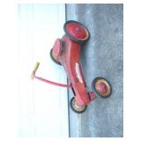 Vintage Speedstar Metal Row/Pedal Car  36 inches