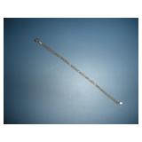 Sterling Silver Bracelet  7 inches long