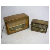 (2) Vintage Radios