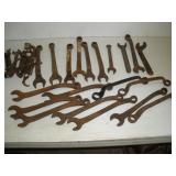 Vintage Wrenches - (10) Ford Wrenches