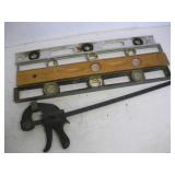 2ft Levels & Bar Clamp