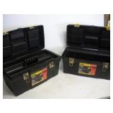 (2) Stranley 19 inch Toolboxes