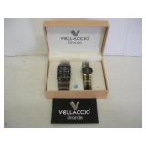 Vellaccio Grande Men & Womens Wrist Watch Set