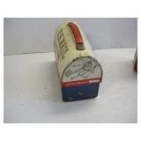 (2) Vintage Metal Luchboxes - Aladdin & US Mail