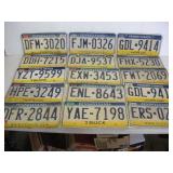 (15) Pennsylvania License Plates