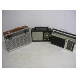 (3) Vintage Radios