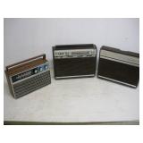 (2) Vintage Sears Radios & 8 Track Player