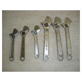 6 & 8 inch Adjustable Wrenches