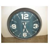 2 1/2ft Wall Clock - battery operated