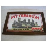 Genesse Beer Mirror  23x15 inches