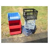 Plastic Crates & Storage Bins