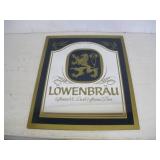 Lowenbrau Beer Mirror  16x20 inches