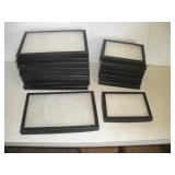 (18) Glass Display Trays   12x8x3/4 & 8x6x3/4