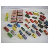Vintage Miniture Metal & Plastic Toy Cars