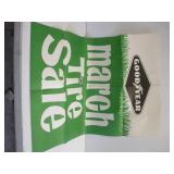 Vintage Goodyear Tire Sale Poster  28x40 inches