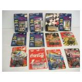 (12) 1:64 Scale Die Cast Nascars - Unopened