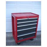 Craftsman 5 Drawer Metal Tool Chest on Wheels w/