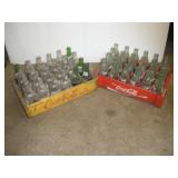 (2) Coca-Cola Crates w/Bottles