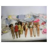 Vintage Barbie Dolls & Clothing