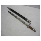 Artilleria Nacional Toledo Bayonet w/Scabbard
