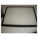 (11) Glass Display Trays  16x12x3/4 inches