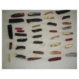 (35) Assorted Vintage Collector Pocket Knives