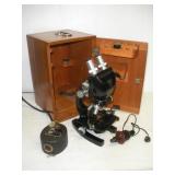 Bausch & Lomb Vintage Microscope w/Original