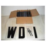 9 inch Changeable Sign Letters & Numbers