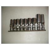 Snap-On 3/8 Drive Swival Sockets  3/8-3/16