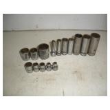 Snap-On 3/8 Drive Assorted Sockets