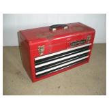 Craftsman Metal Toolbox  21x9x12 inches