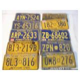 (10)  PA License Plates