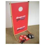 Snap-On Bag Toss/Ladder Board Game