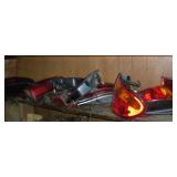Automotive Taillights - contents of shelf