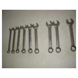 Snap-On Metric Stubby Wrenches  9-19 - missing
