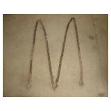 12ft Tow Chain w/2 Hooks