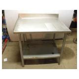 3 foot Stainless Steel Prep Table 30x33