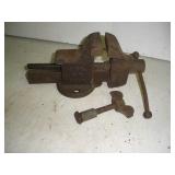 PV Co. Vintage Bench Vise  3 inch jaw/12 inches