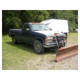 Chevrolet Scottsdale with 7 1/2ft Meyer Snow Plow