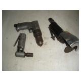 Pneumatic Die Grinder, 3/8 Drill & Cutoff Tool